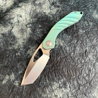 ArtisanCutlery Bull Terrier ATZ-1896G S35VN Blade Titanium Handle Folding Knives(PROTOTYPE)
