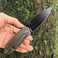ArtisanCutlery Seafarer ATZ-1899 S35VN Blade Titanium handle Folding Knives(PROTOTYPE)