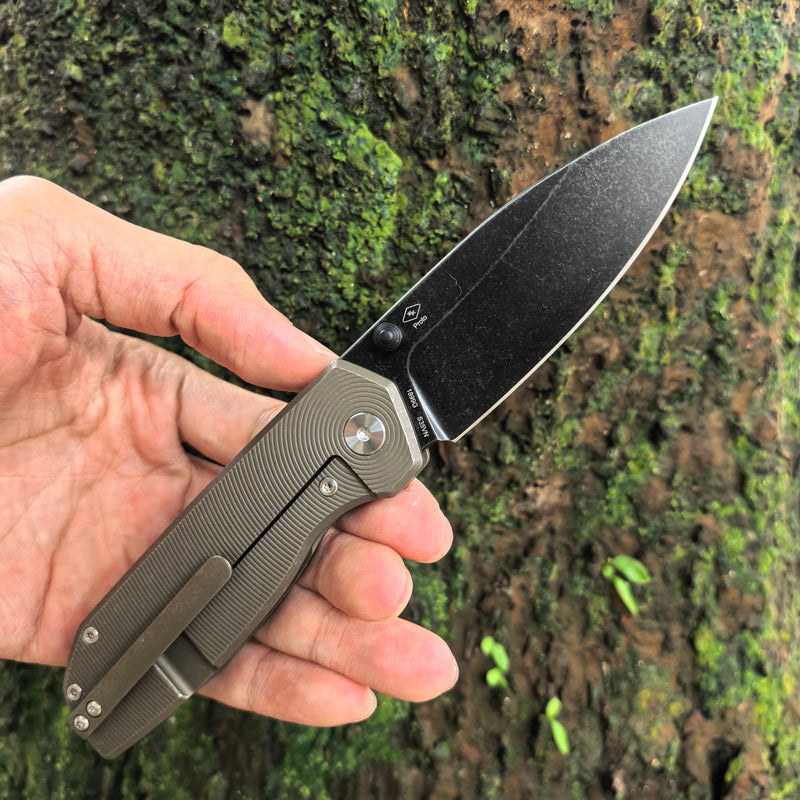 ArtisanCutlery Seafarer ATZ-1899 S35VN Blade Titanium handle Folding Knives(PROTOTYPE)