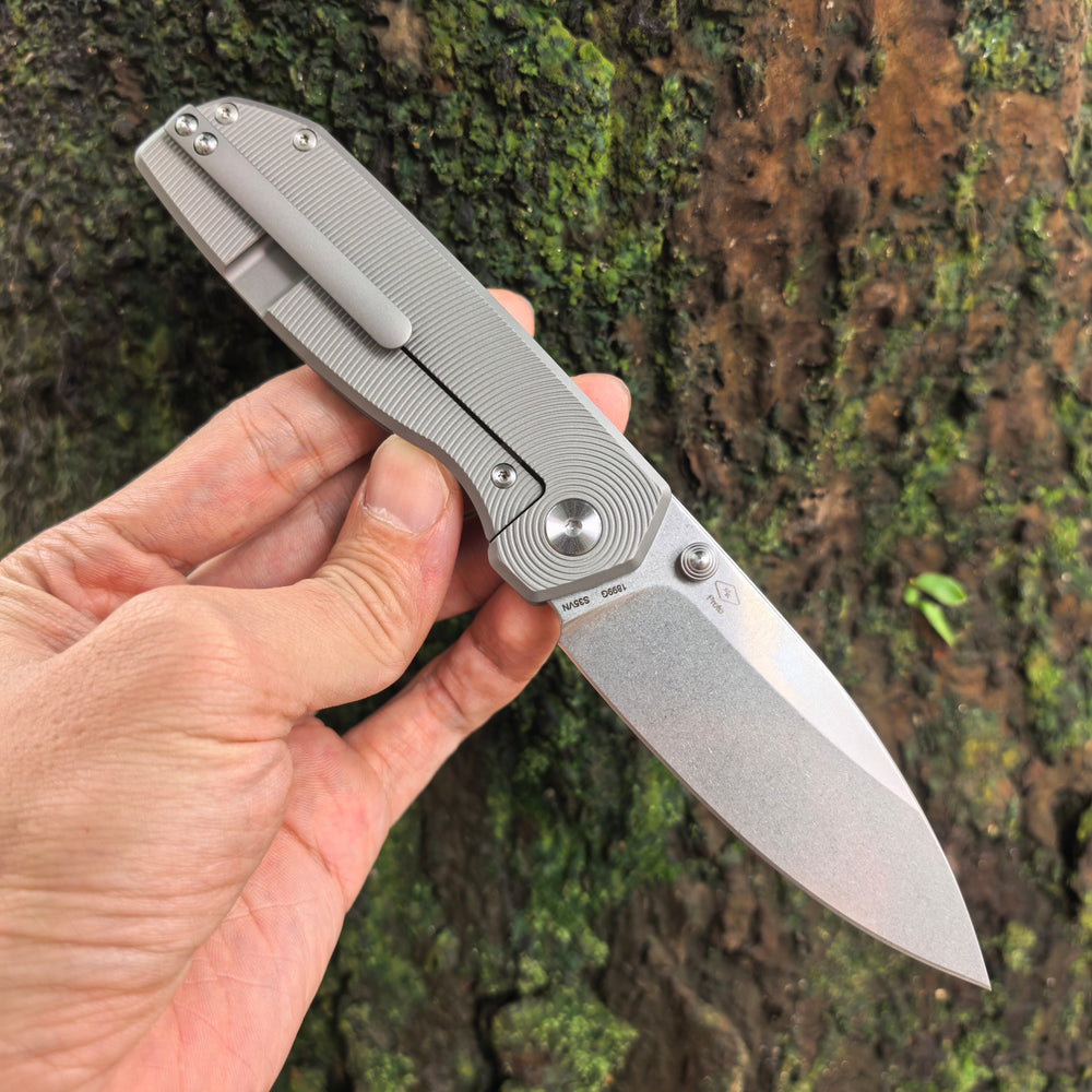 ArtisanCutlery Seafarer ATZ-1899 S35VN Blade Titanium handle Folding Knives(PROTOTYPE)