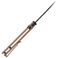 CJRB Pyrite-Light J1945 AR-SFII Steel FRN Handle Folding Knives