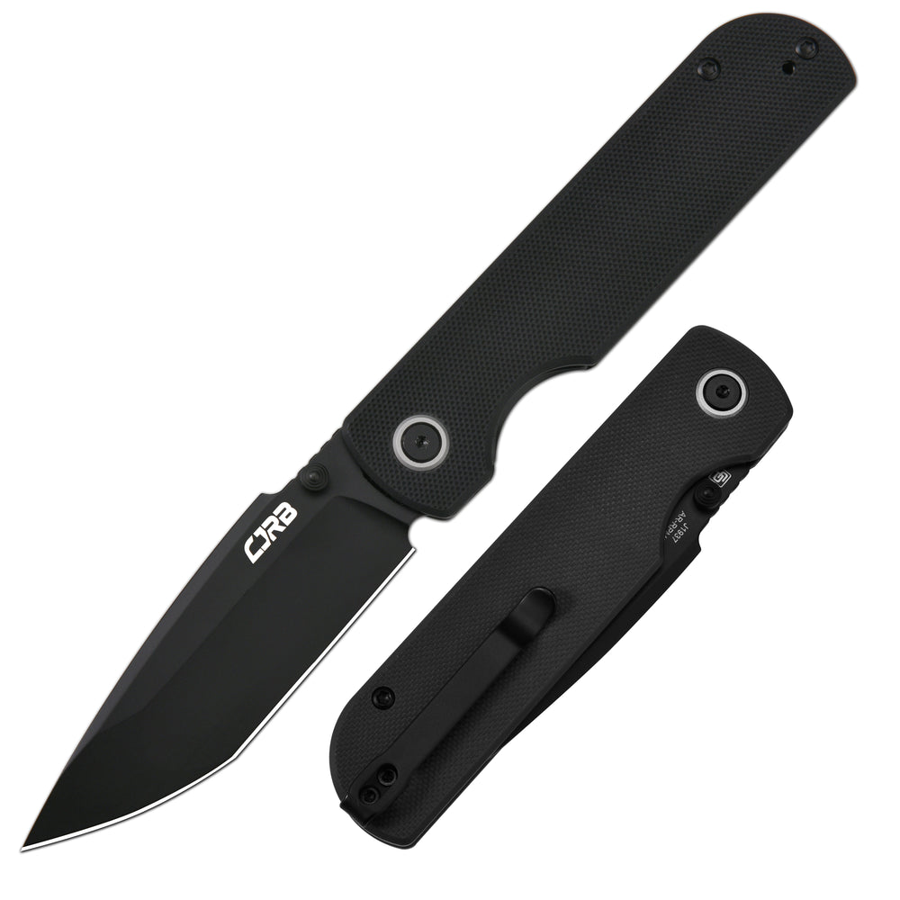 CJRB Nova J1937 AR-RPM9 Steel Blade G10 Handle Folding Knives