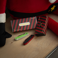 CJRB Pyrite-Light J1945 AR-RPM9 Steel G10 Handle Folding Knives (Holiday Exclusive)