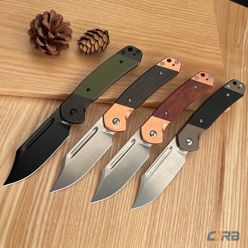 CJRB Bowie Pyrite J1942SJ AR-RPM9 BLADE FOLDING KNIVES(Prototype)