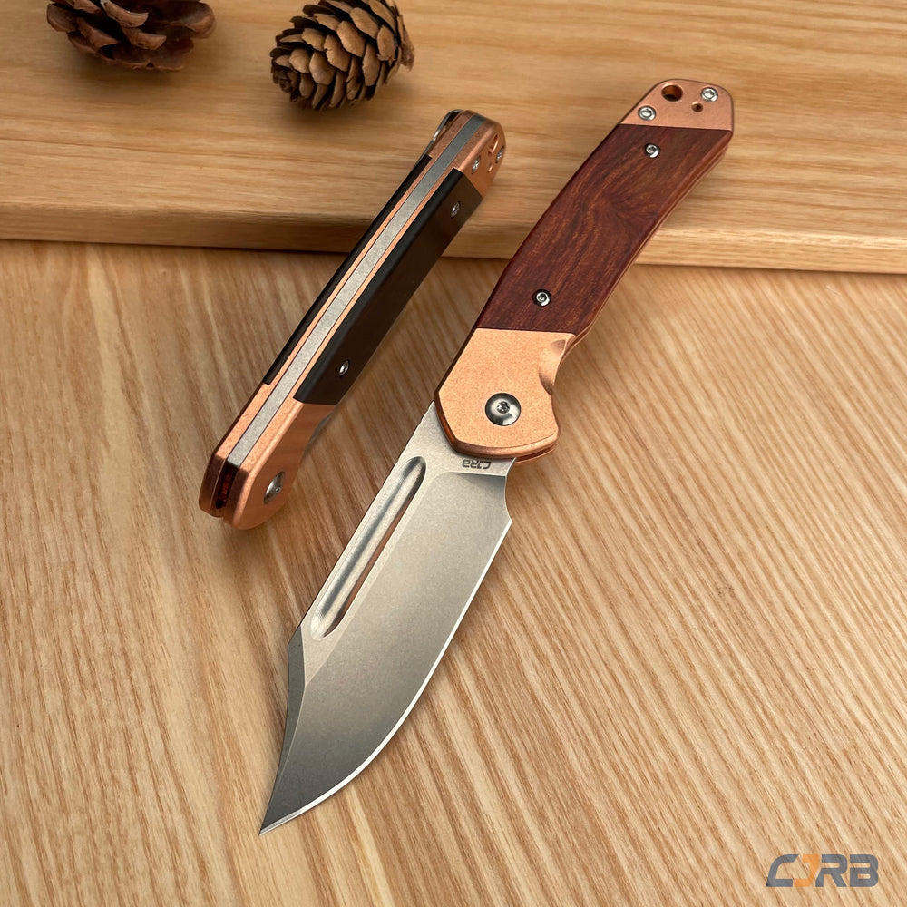 CJRB Bowie Pyrite J1942SJ AR-RPM9 BLADE FOLDING KNIVES(Prototype)