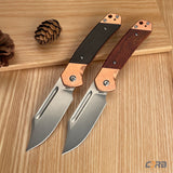 CJRB Bowie Pyrite J1942SJ AR-RPM9 BLADE FOLDING KNIVES(Prototype)