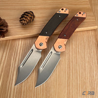 CJRB Bowie Pyrite J1942SJ AR-RPM9 BLADE FOLDING KNIVES(Prototype)