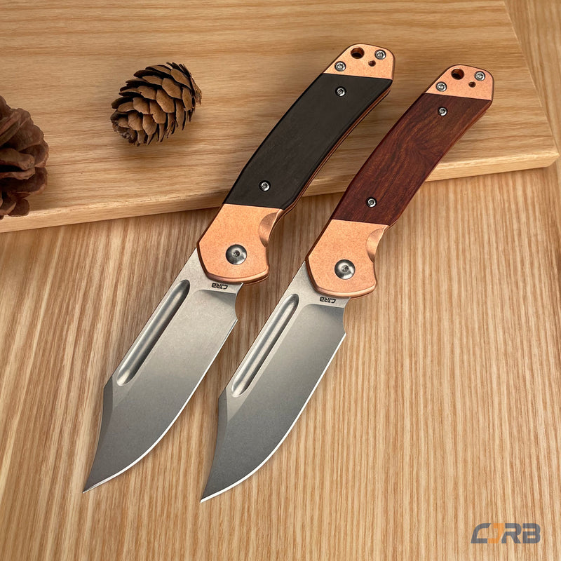 CJRB Bowie Pyrite J1942SJ AR-RPM9 BLADE FOLDING KNIVES(Prototype)