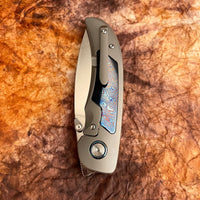 ArtisanCutlery Marlin ATZ-1895G S35VN Blade Titanium Handle Folding Knives(PROTOTYPE)
