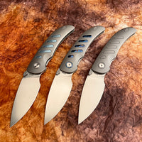 ArtisanCutlery Marlin ATZ-1895G S35VN Blade Titanium Handle Folding Knives(PROTOTYPE)