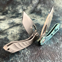 ArtisanCutlery Bull Terrier ATZ-1896G S35VN Blade Titanium Handle Folding Knives(PROTOTYPE)