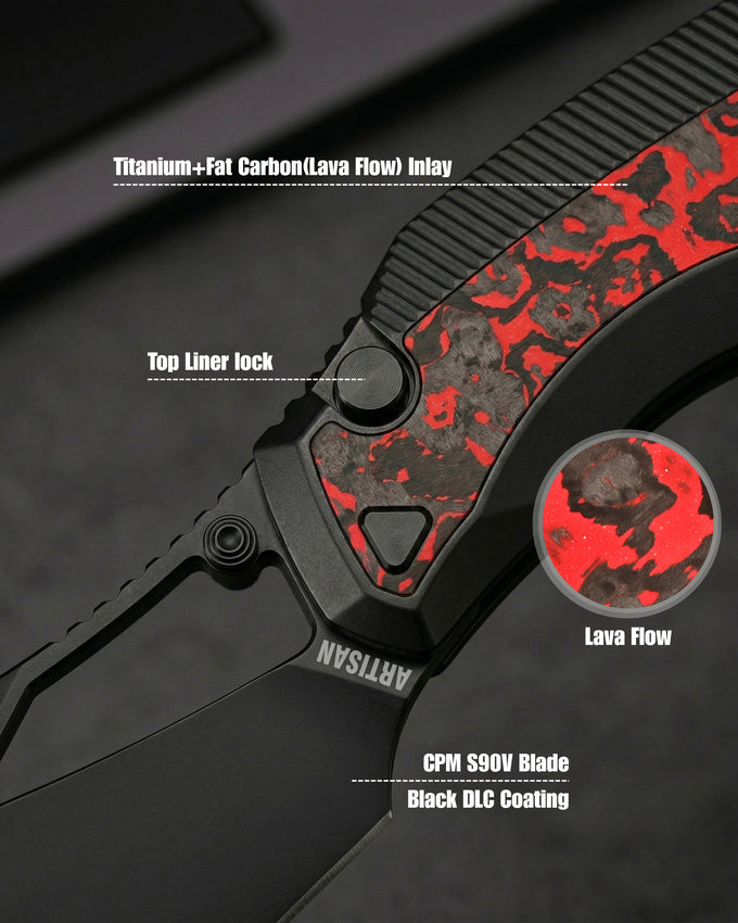 Building the Dark Wing | The HellWing | A Firey Blend of All Black Ti with a Red Fatcarbon Inlay