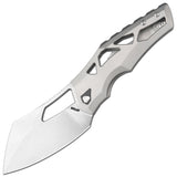 Artisan Cutlery Tortoise 1884G S35VN Steel Blade Titanium Handle Folding Knives