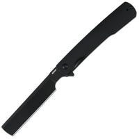 ArtisanCutlery Orthodox V2 Flipper & Liner Lock Knife Black G10 Handle (3.54'' Black PVD Coating AR-RPM9 Blade) 1883P-BBK