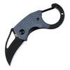 Cjrb Anansi J1964 Ar-rpm9 Steel Blade G10 Handle Folding Knives Blue G10 Handle/black Pvd Finish - cjrb anansi