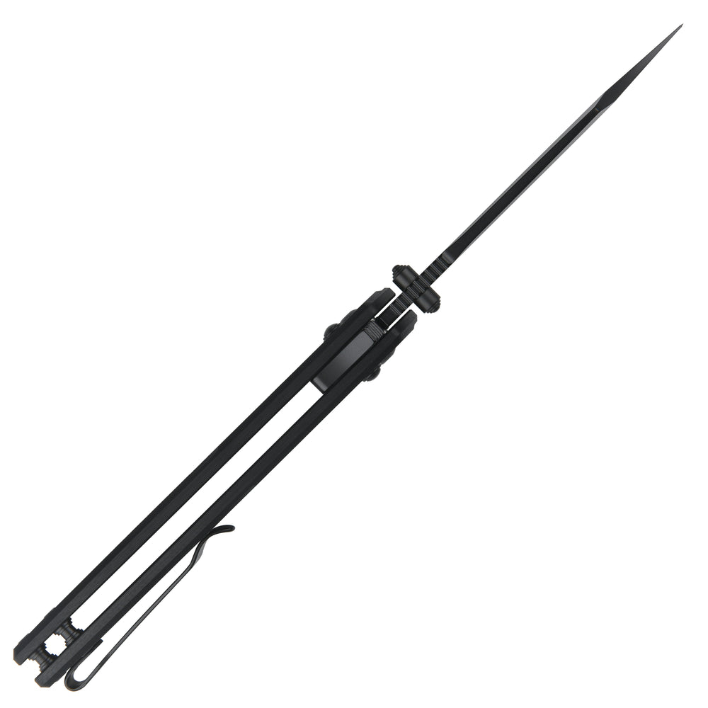 ArtisanCutlery Simoon Recoil Lock V2 Knife Black G10 Handle (3.47'' Black PVD Coating AR-RPM9 Blade) 1882P-BBK