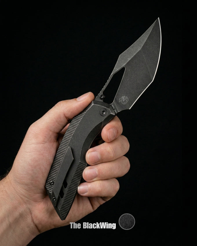 Building the Dark Wing | The BlackWing | Tactical Tumbled Black Titanium