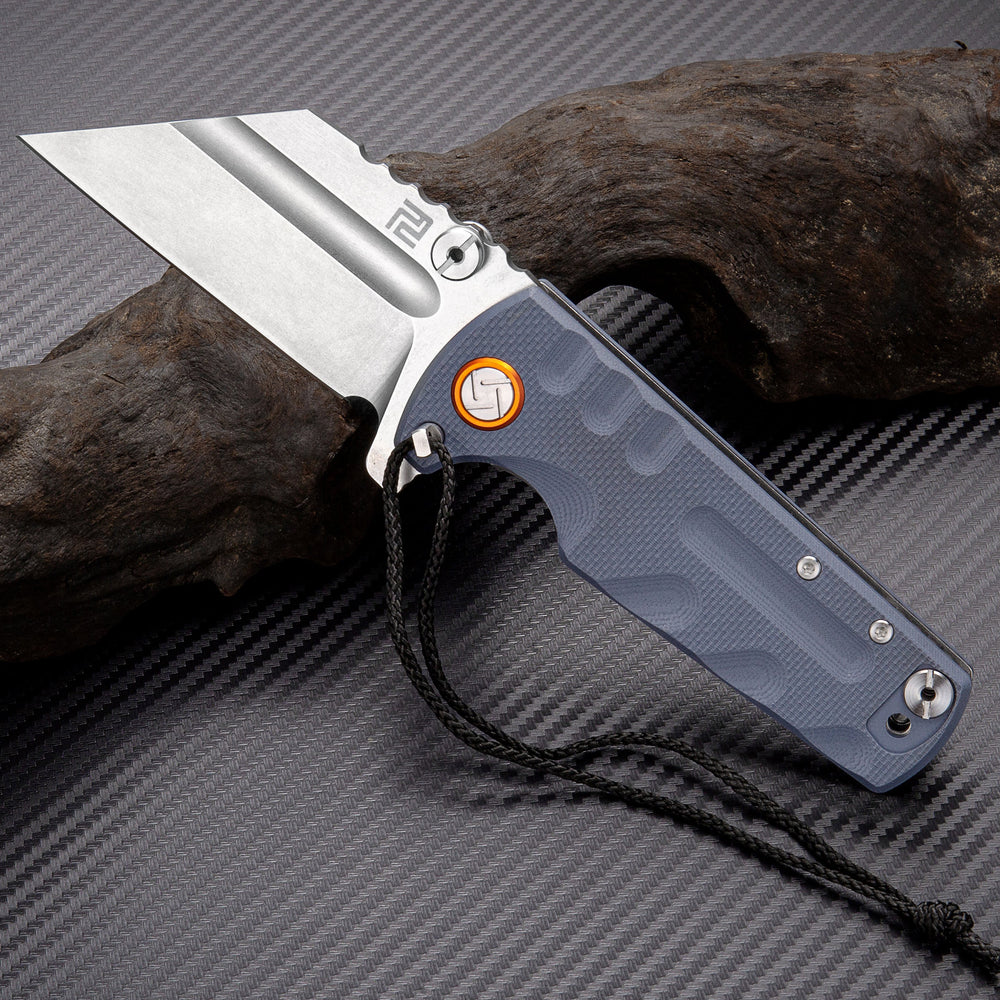 Artisan Cutlery Proponent ATZ-1820P D2 Blade G10 Handle Folding Knives - Gray (1820P-GYF)