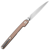 CJRB Lanky J1965 AR-RPM9 Steel Blade Aluminum Handle Folding Knives