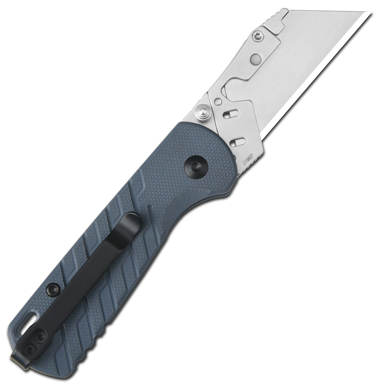 CJRB Boxer J1967 G10 Handle Folding Utility Knife, with 10 Extra Blades