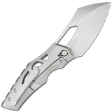 Artisan Cutlery Tortoise 1884G S35VN Steel Blade Titanium Handle Folding Knives