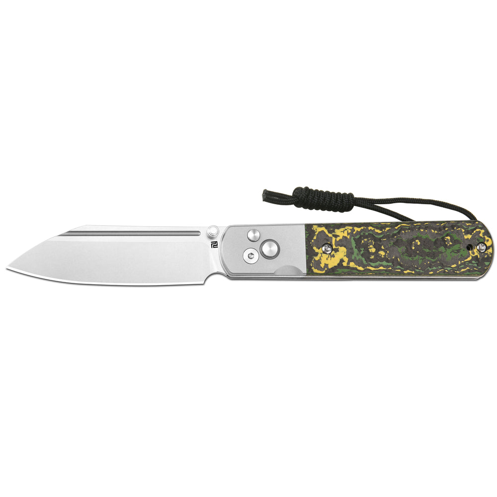 Artisan Cutlery Holm 1875 S90V Steel Blade TItanium and Fat Carbon Handle Folding Knives(Holiday Exclusive)
