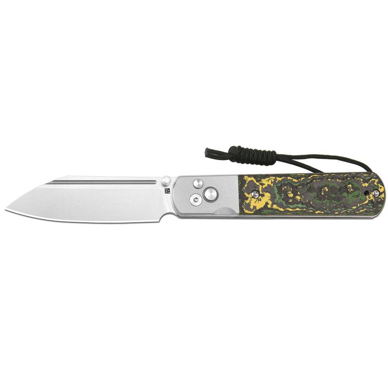 Artisan Cutlery Holm 1875 S90V Steel Blade TItanium and Fat Carbon Handle Folding Knives(Holiday Exclusive)