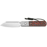 Artisan Cutlery Holm 1875 S90V Steel Blade TItanium and Fat Carbon Handle Folding Knives(Holiday Exclusive)