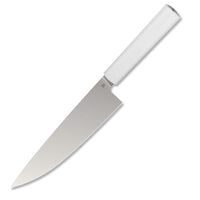 Butterfork Purest 8” Chef's Knife, AR-RPM9 Stainless Steel, Replaceable ABS Handle, Light Grey
