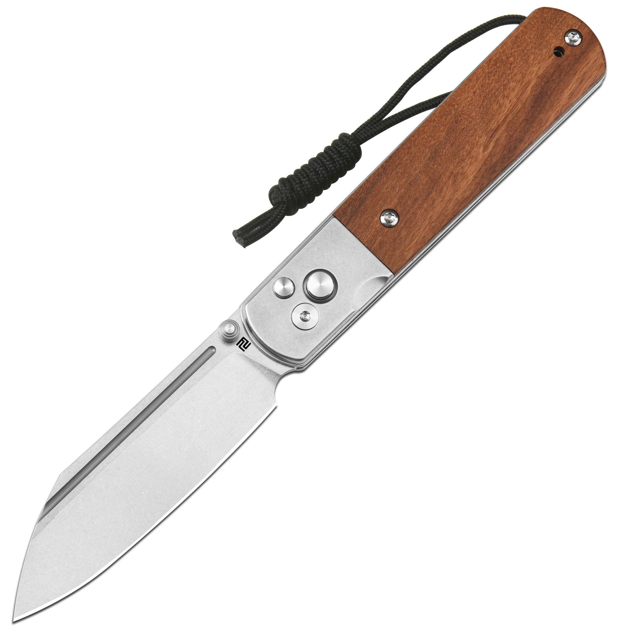 Artisan Cutlery Holm 1875p Ar-rpm9 Steel Blade Red Wood Handle Folding Knives - artisan cutlery