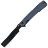 ArtisanCutlery Orthodox V2 Flipper & Liner Lock Knife Blue G10 Handle (3.54'' Black PVD Coating AR-RPM9 Blade) 1883P-BBU