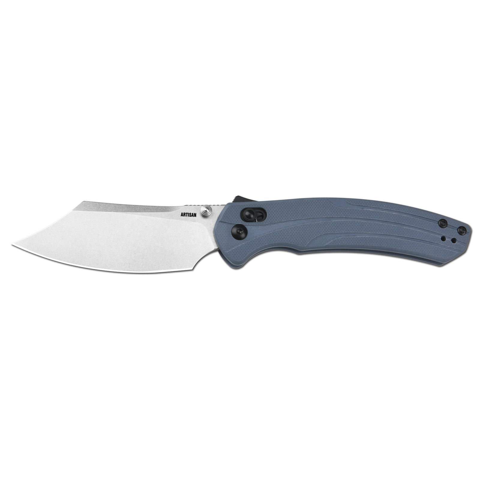 ArtisanCutlery Simoon ATZ-1882 AR-RPM9 Steel Blade G10 Handle Folding Knives Blue