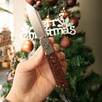 Artisan Cutlery Holm 1875 S90V Steel Blade TItanium and Fat Carbon Handle Folding Knives(Holiday Exclusive)
