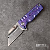 ARTISAN CUTLERY PROPONENT 1820G-CPU/CGN S35VN Blade Crystal Titanium Handle Folding Knife(Prototype)