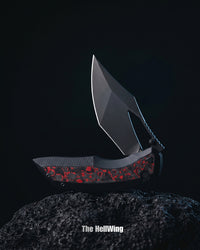 Building the Dark Wing | The HellWing | A Firey Blend of All Black Ti with a Red Fatcarbon Inlay