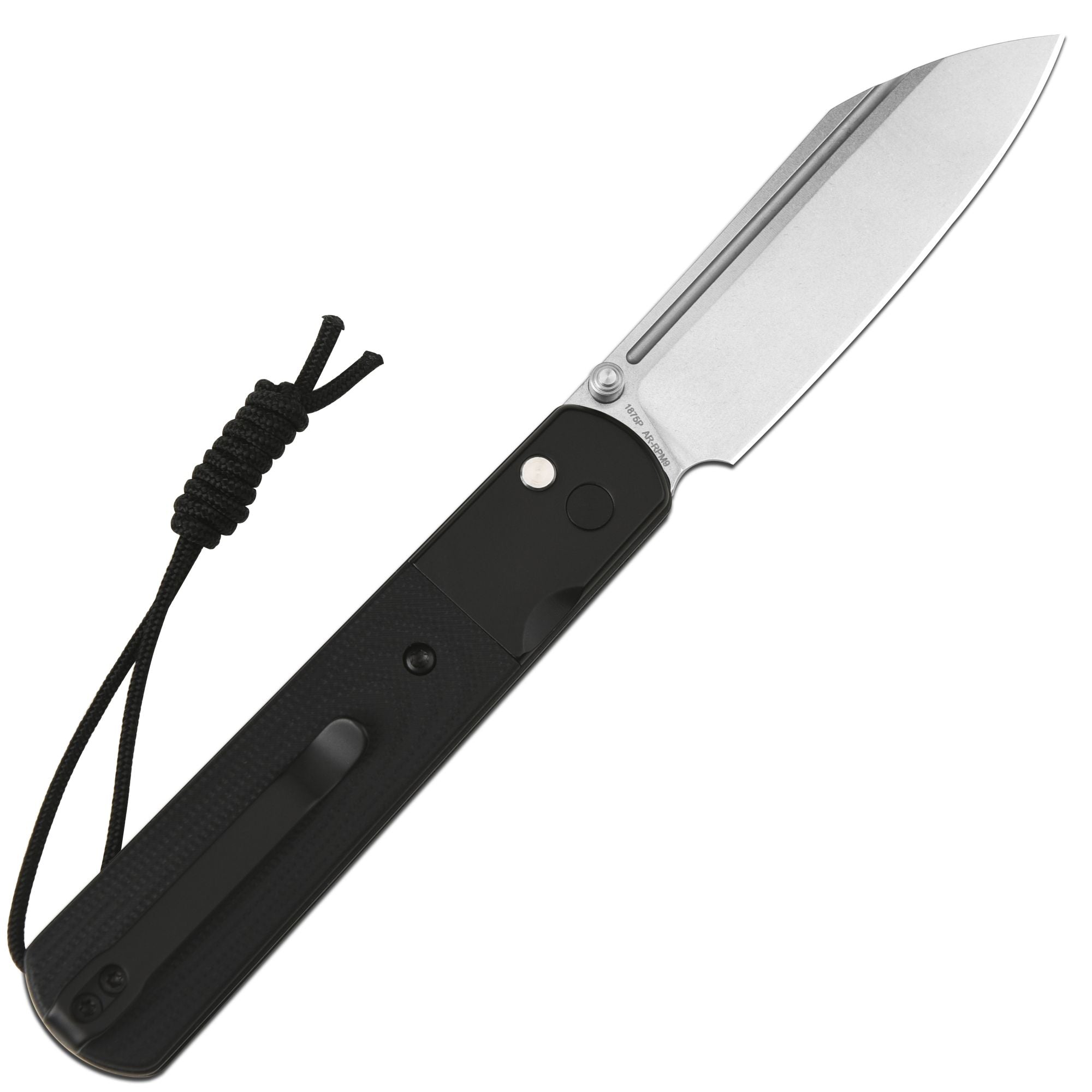 Artisan Cutlery | Holm 1875P | Button Lock | Fixed Blade Knife