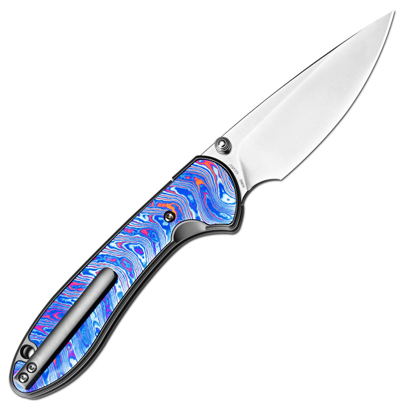 Building the Feldspar: Titanium Damascus Top-Framelock
