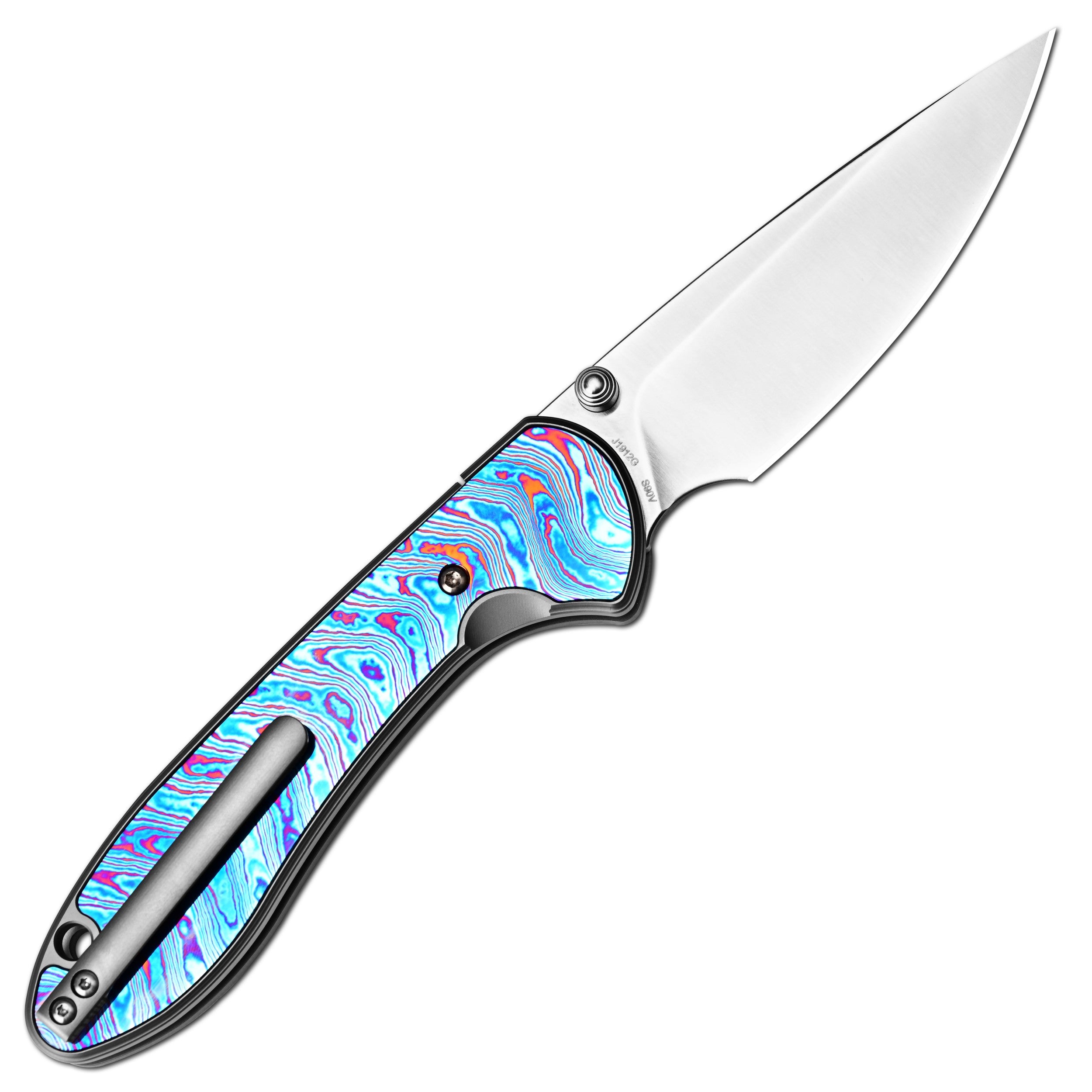 Building the Feldspar: Titanium Damascus Top-Framelock