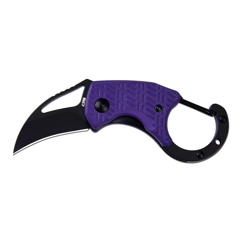 CJRB Anansi J1964 AR-RPM9 Steel Blade G10 Handle Folding Knives (Exclusive) Purple