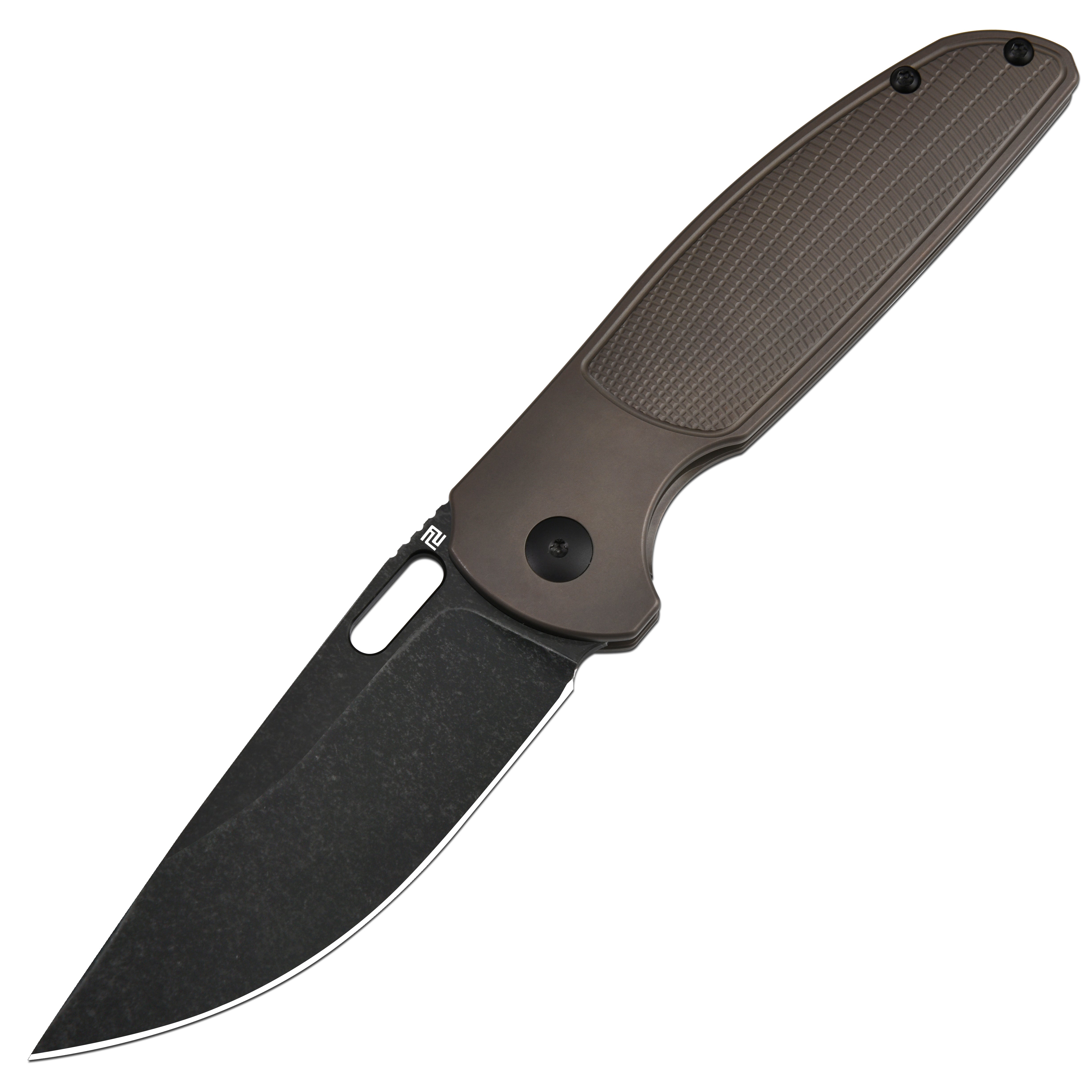 Artisan Cutlery Satyr 1852G-BBO S90V Blade Titanium Handle Folding