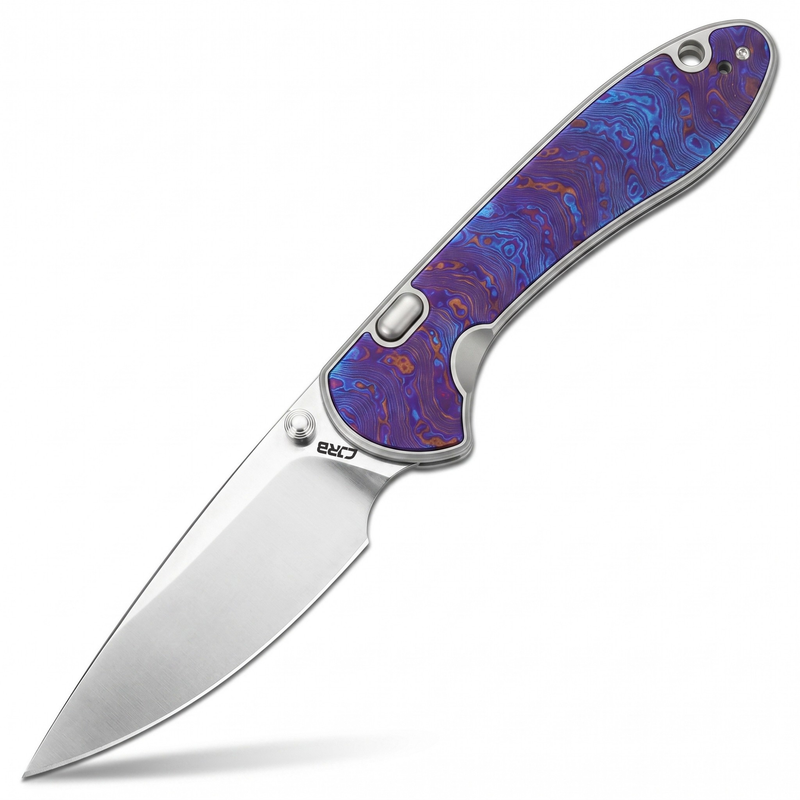 Building the Feldspar: Titanium Damascus Top-Framelock