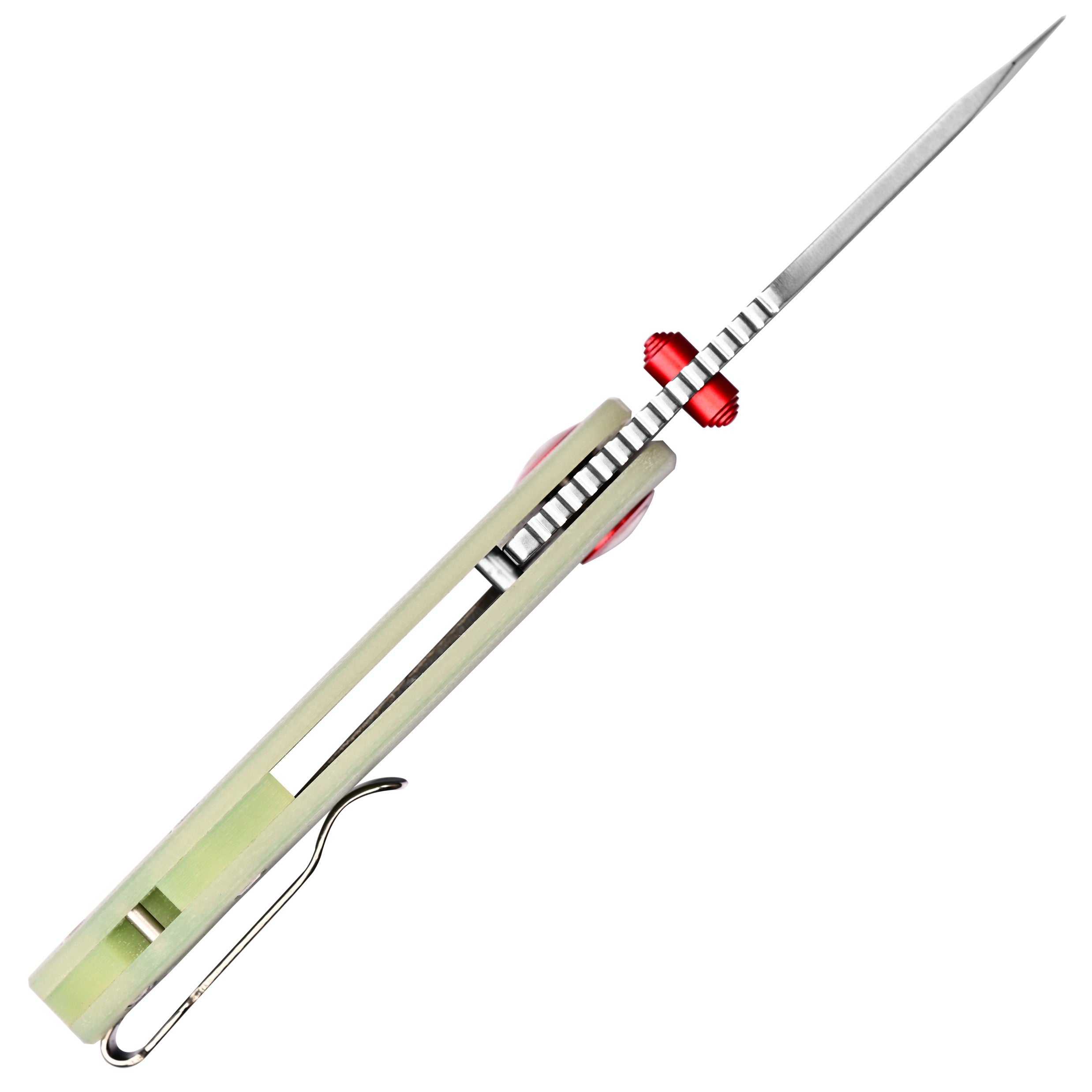 CJRB Maileah Front Flipper & Liner Lock G10(Glow In the D