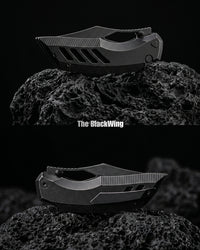 Building the Dark Wing | The BlackWing | Tactical Tumbled Black Titanium