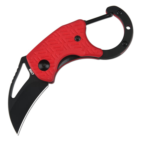 CJRB Anansi J1964 AR-RPM9 Steel Blade G10 Handle Folding Knives (Exclusive) Red
