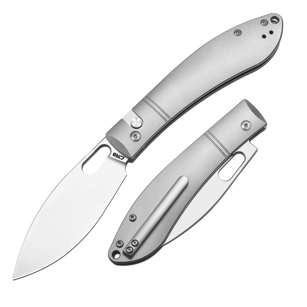CJRB Sasaya J1959 S35VN Steel Titanium Handle Folding Knives