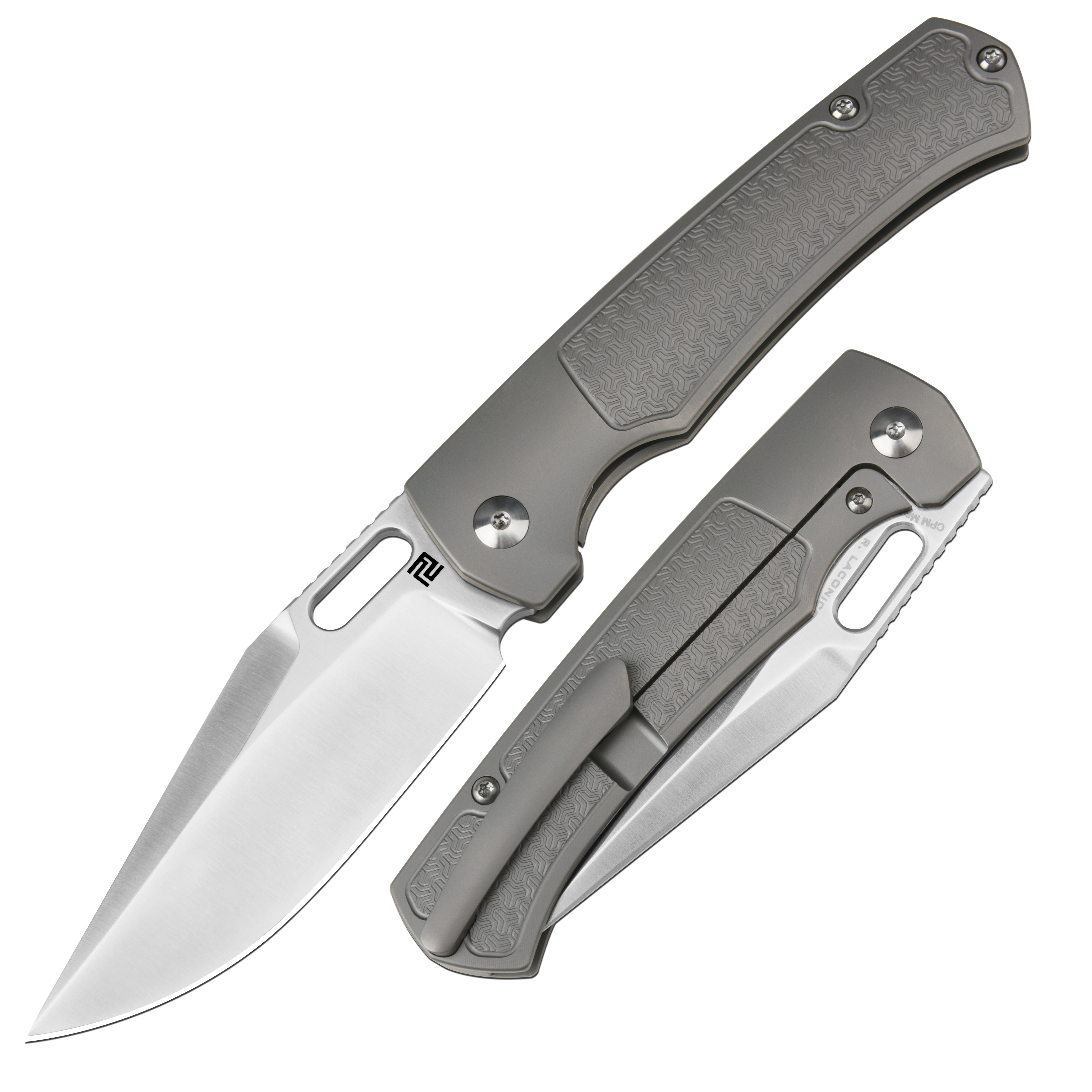 ARTISAN CUTLERY REVEL 1867G MAGNACUT BLADE TITANIUM HANDL
