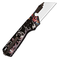 CJRB Boxer J1967 G10 Handle Folding Utility Knife, with 10 Extra Blades, Match Night Black Edition (Exclusive) J1967-BWC
