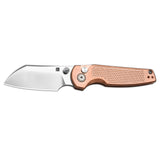 Artisan Cutlery Cleo 1871G-CO CPM S90V Blade Copper Handle Folding Knives