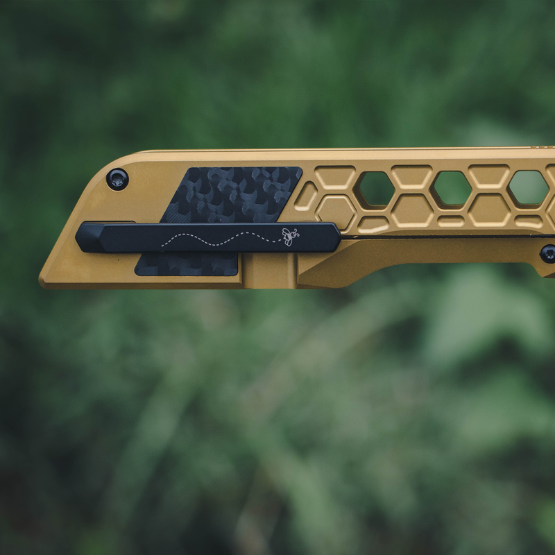 ArtisanCutlery Beest ATZ-1878G S35VN Blade Titanium Handle Folding Knives Gold