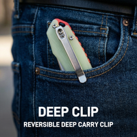 CJRB Gobi Flipper & Liner Lock G10(Glow In the Dark) Handle (3.5'' Stone Wash AR-RPM9 Blade) J1906-GD